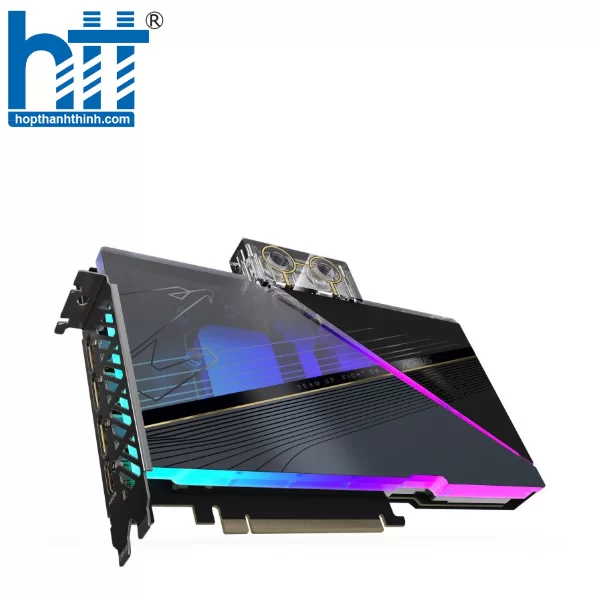 HTT - Card màn hình GIGABYTE AORUS GeForce RTX 4080 XTREME WATERFORCE WB 16GB (GV-N4080AORUSX WB-16GD)