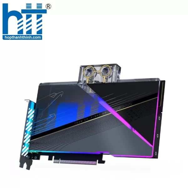HTT - Card màn hình GIGABYTE AORUS GeForce RTX 4080 XTREME WATERFORCE WB 16GB (GV-N4080AORUSX WB-16GD)
