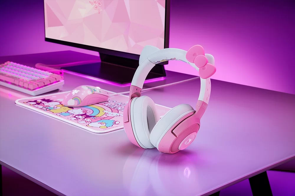 Hợp Thành Thịnh - Tai nghe Razer Kraken BT Headset-Hello Kitty and Friends Edition