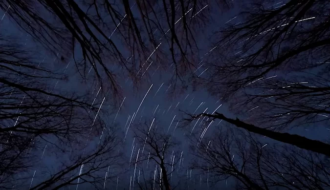 Hiệu ứng quay đêm Star Trail