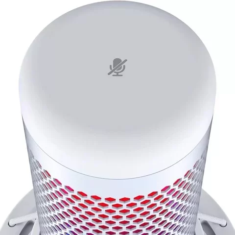 GEARVN - Micro Kingston HyperX QuadCast S White