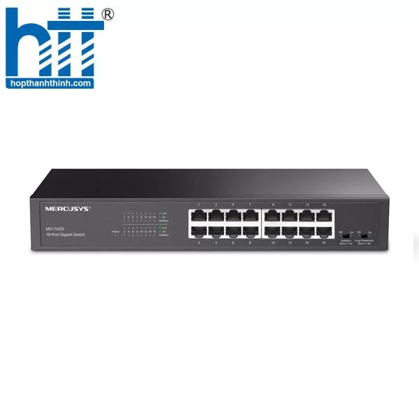 16 cổng Gigabit – Kết nối mạnh mẽ
