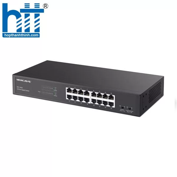 16 cổng Gigabit – Kết nối mạnh mẽ