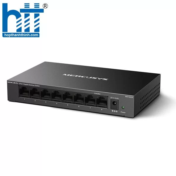 Switch Mercusys MS108GS – Kết nối Gigabit ổn định
