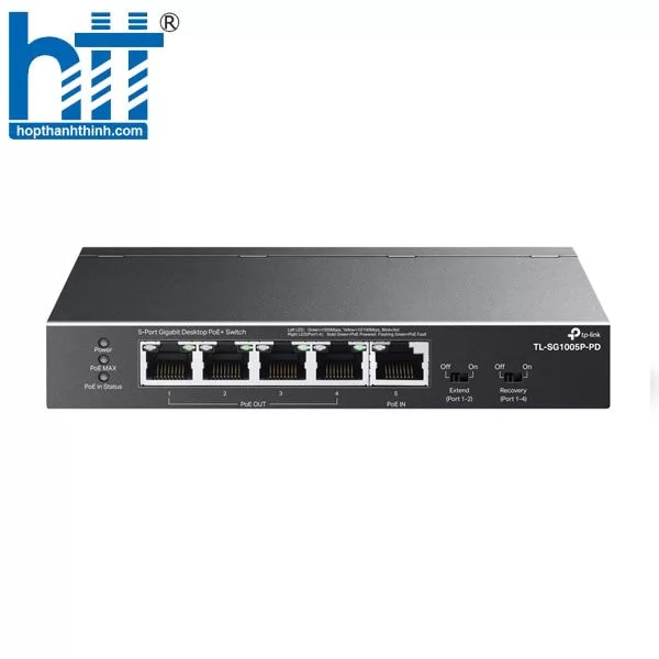 TL-SG1005P-PD – Gọn nhẹ, mạnh mẽ