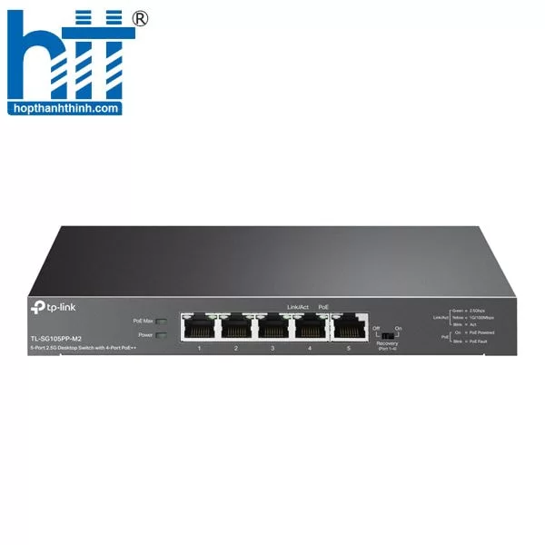 TL-SG105PP-M2 – Tốc độ cao, vận hành ổn định