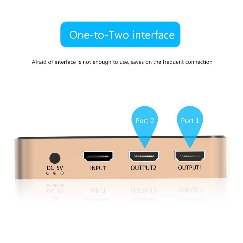 Hợp Thành Thịnh - Bộ chia HDMI 1 ra 2 Vention ACBGO