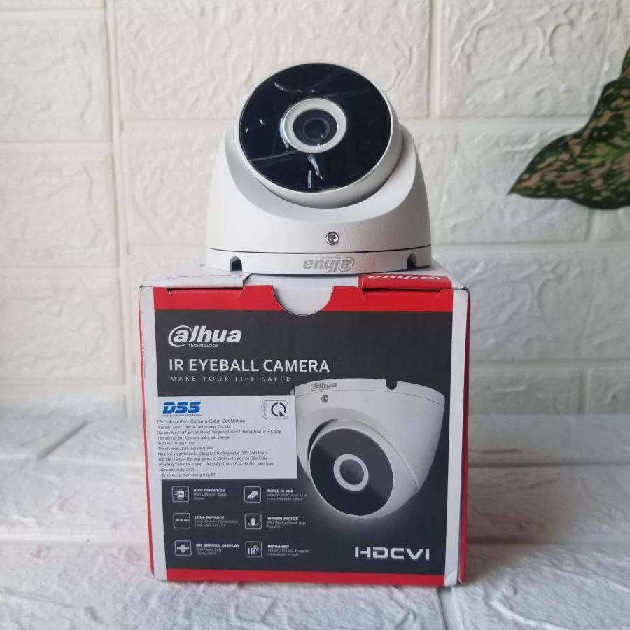 Hợp Thành Thịnh - Camera Dome HDCVI hồng ngoại 2.0 Megapixel DAHUA HAC-T2A21P