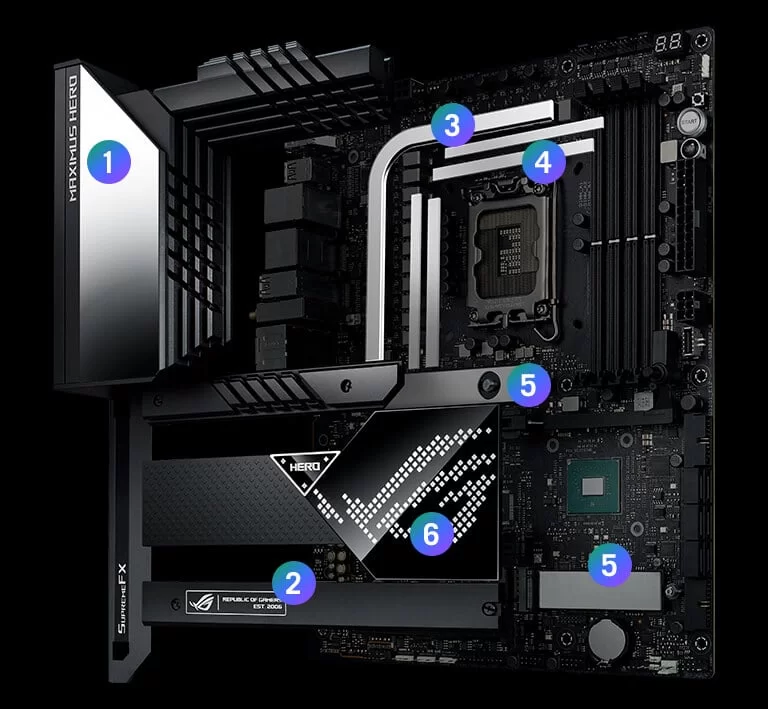GEARVN.COM - ASUS ROG MAXIMUS Z690 HERO DDR5