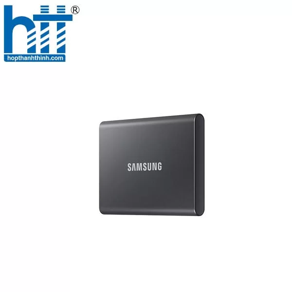 HTT - Ổ cứng gắn ngoài Samsung SSD T7 Portable 1TB ,Màu xám (MU-PC1T0T/WW)