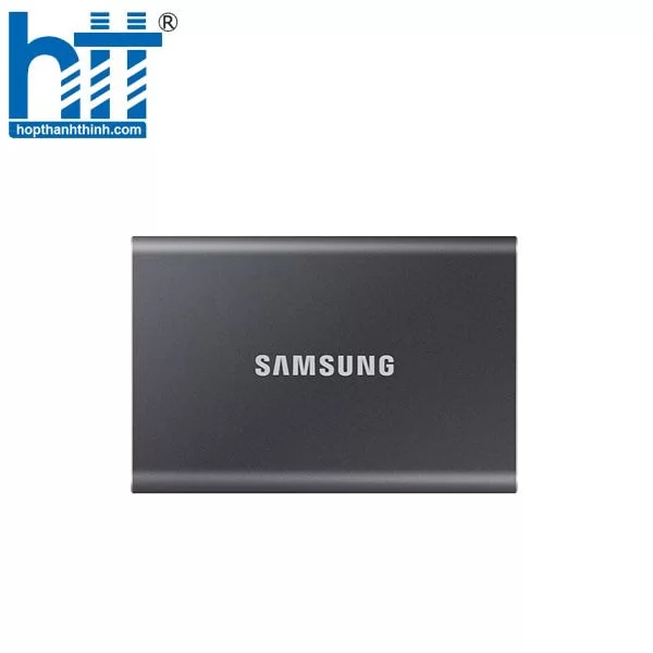 HTT - Ổ cứng gắn ngoài Samsung SSD T7 Portable 1TB ,Màu xám (MU-PC1T0T/WW)