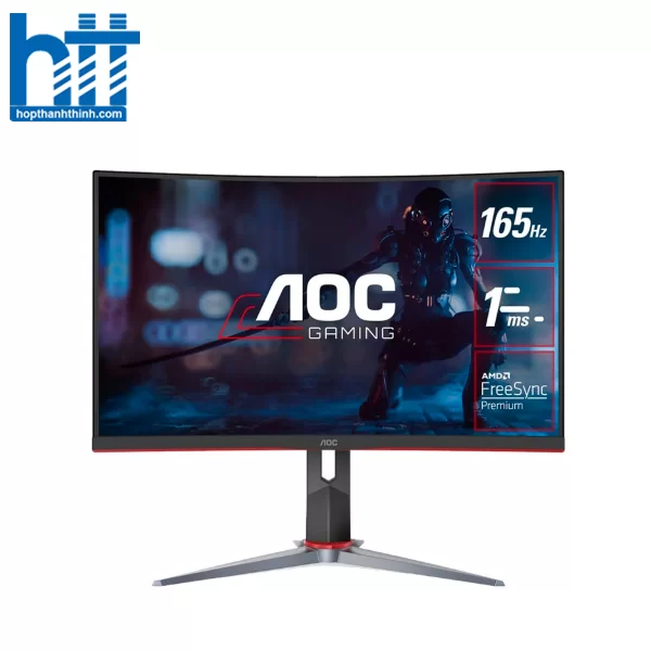 HTT - Màn hình AOC C27G2X/74 (27inch/FHD/VA/165Hz/1ms/250nits/HDMI+DP+VGA/Cong)
