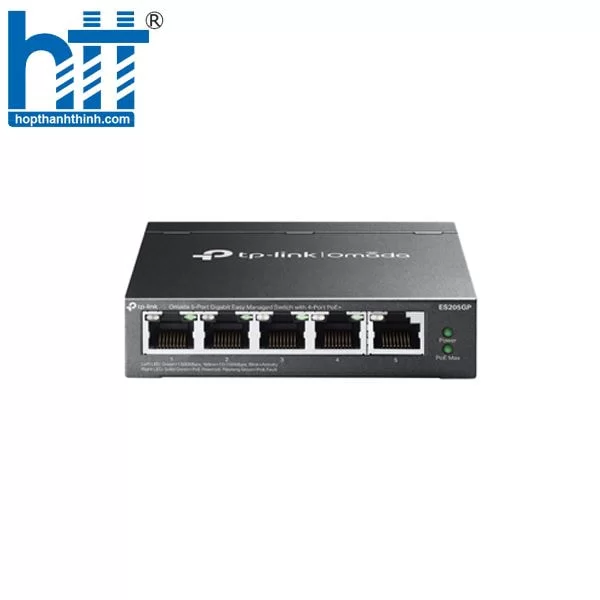 Switch TP-Link ES205GP – Nhỏ gọn, mạnh mẽ