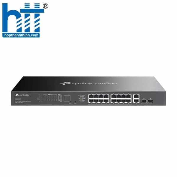 16 cổng PoE+ – Cấp nguồn ổn định