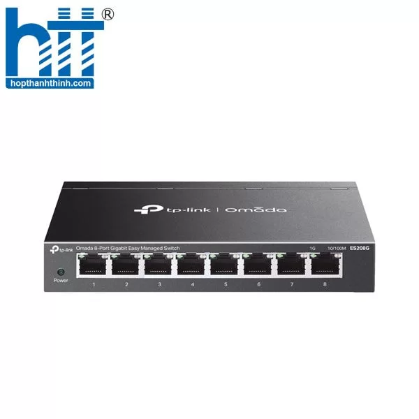 Switch TP-Link Omada ES208G – Mạng Gigabit ổn định