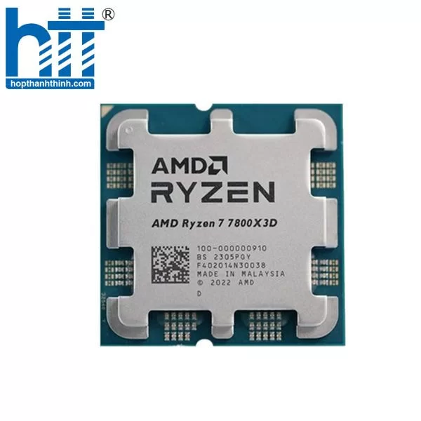 Ryzen 7 7800X3D – CPU gaming mạnh mẽ chuẩn AM5