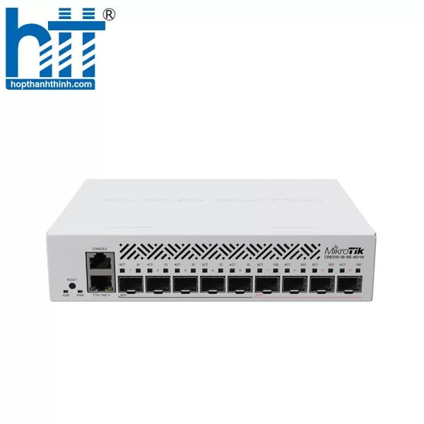 Hợp Thành Thịnh - Switch 9 cổng Mikrotik CRS310-1G-5S-4S+IN