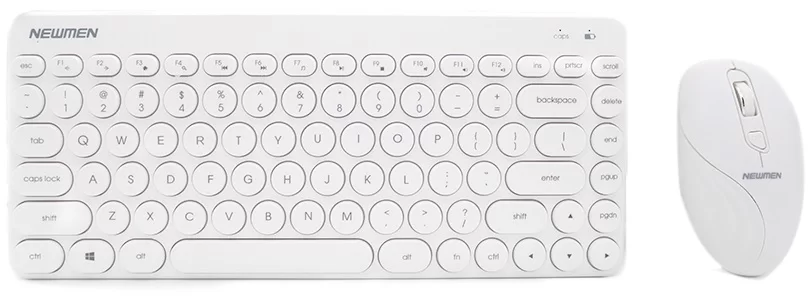 Bộ bàn phím chuột Newmen K928 Wireless White 