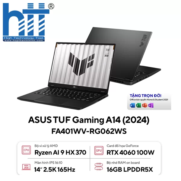 HTT - Laptop ASUS TUF Gaming A14 FA401WV-RG062WS