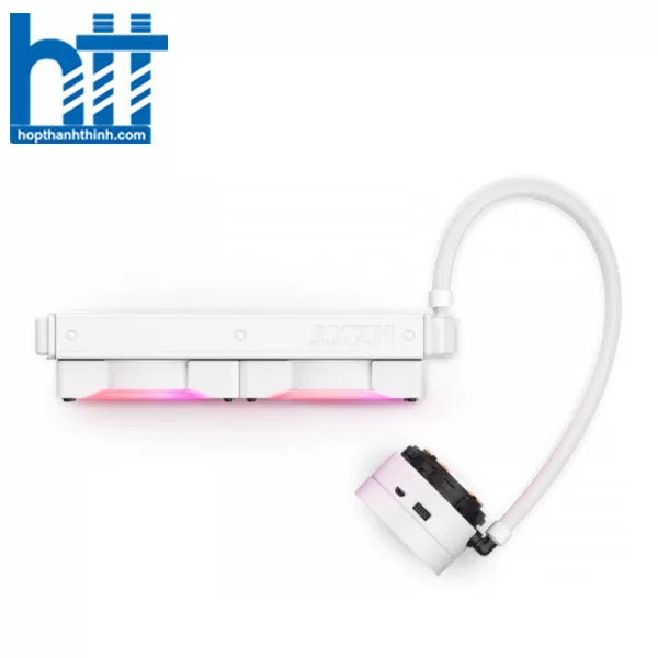 HTT - Tản nhiệt nước CPU NZXT Kraken X53 RGB - 240mm White (RL-KRX53-RW) 