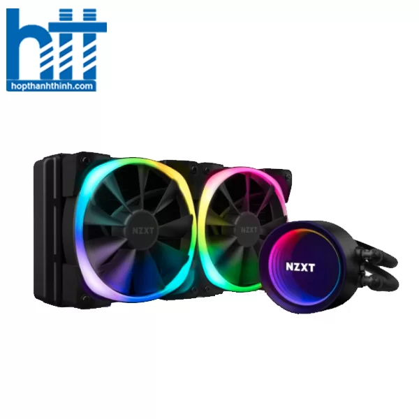 HTT - Tản nhiệt nước CPU NZXT Kraken X53 RGB - 240mm Black (RL-KRX53-R1)