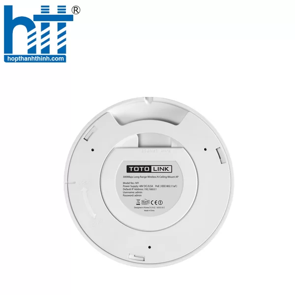 HTT - Thiết bị mạng Totolink N9 - V2 - Thiết bị phát Wi-Fi ốp trần chuẩn N 300Mbp