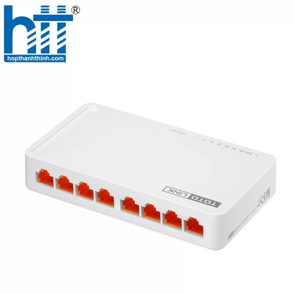 HTT - Switch Totolink S808G (Gigabit (1000Mbps)/ 8 Cổng/ Vỏ Nhựa)