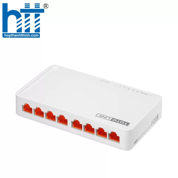 Hợp Thành Thịnh - Switch Totolink S808_V5 (10/100Mbps/ 8 Cổng/ Vỏ Nhựa)