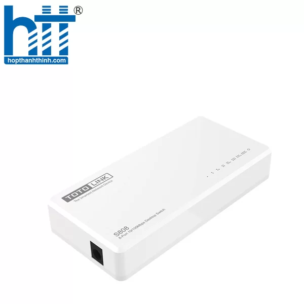 Hợp Thành Thịnh - Switch Totolink S808_V5 (10/100Mbps/ 8 Cổng/ Vỏ Nhựa)