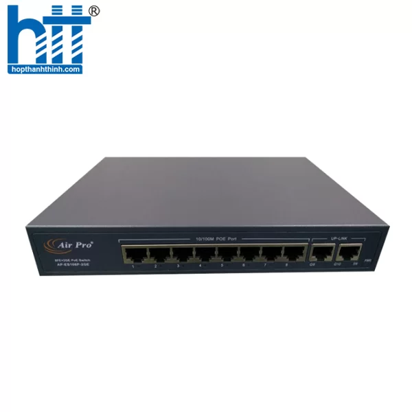 HỢP THÀNH THỊNH - Thiết bị chuyển mạch Fast Ethernet PoE AP-ES108P-2GE