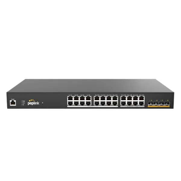 Switch Peplink 24 PoE 2.5G – tối ưu WiFi 6