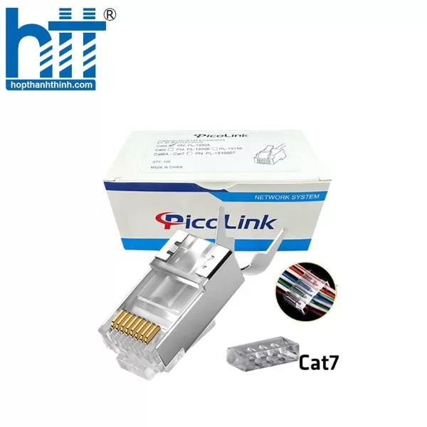 Hợp Thành Thịnh - Đầu bấm mạng CAT6A CAT7 FTP 100c Vỉ 