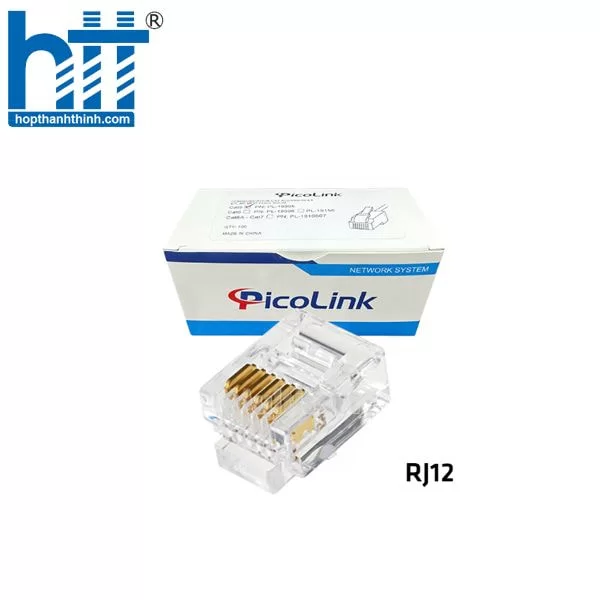 Hợp Thành Thịnh - Hạt thoại Cat3 RJ12 UTP PICOLINK