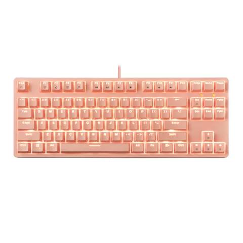 GEARVN - Bàn phím E-Dra EK387L Pink