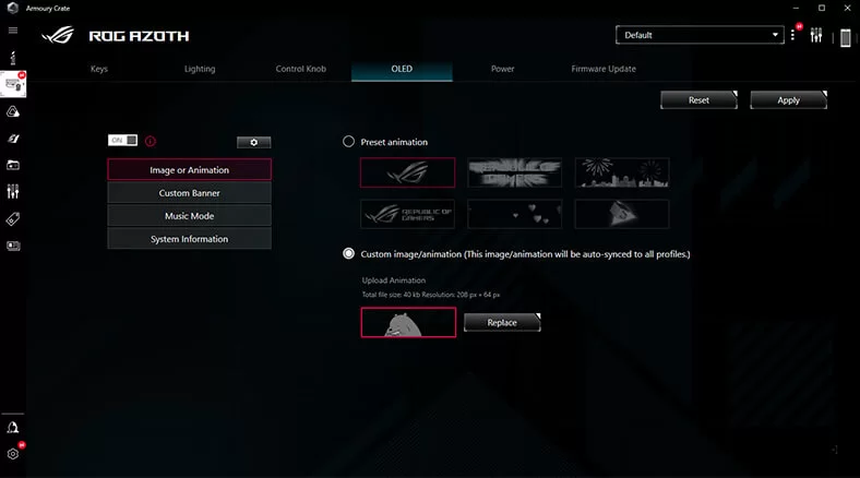 Hợp Thành Thịnh - Bàn phím Asus ROG Azoth