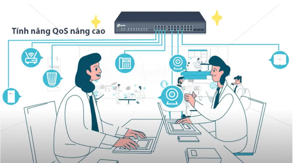 Hợp Thành Thịnh - Thiết bị chia mạng TP-Link TL-SG2428P POE