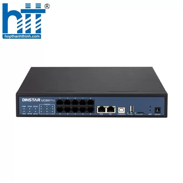Hợp Thành Thịnh - Tổng đài IP Dinstar UC200 Pro v1