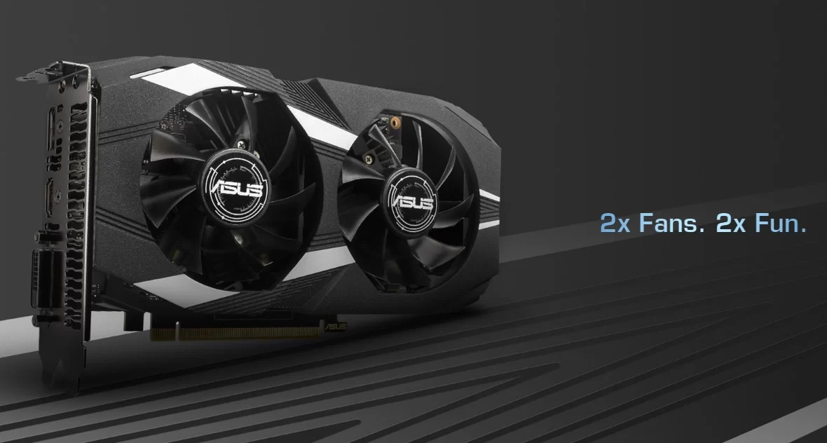 ASUS GeForce GTX 1650 4GB GDDR5 DUAL
