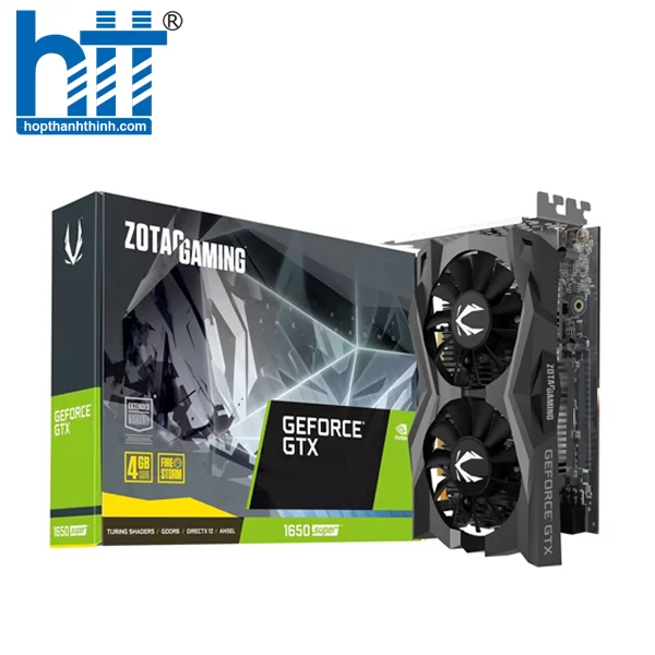 HTT - Card đồ họa ZOTAC GAMING GeForce GTX 1650 SUPER Twin Fan 4G GDDR6