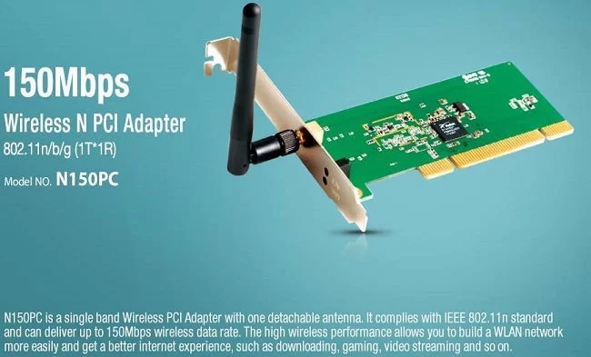 Hợp Thành Thịnh - Card mạng wifi Totolink N150PC 150Mbps