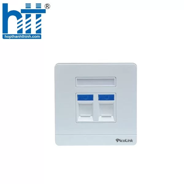 Hợp Thành Thịnh - Mặt hình vuông wallpallet outlet 2 cổng PicoLink