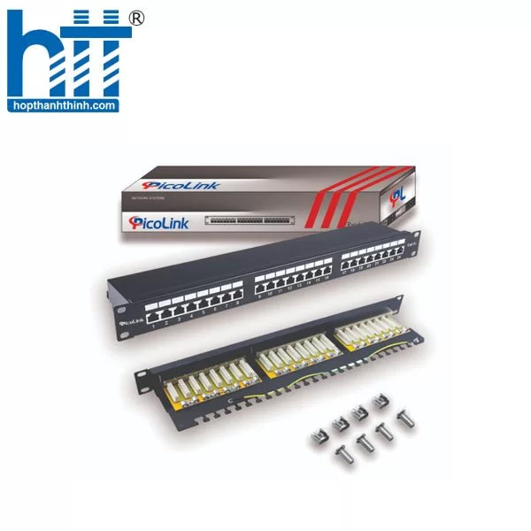 Hợp Thành Thịnh - Patch Panel Cat5 24 port 1U PicoLink