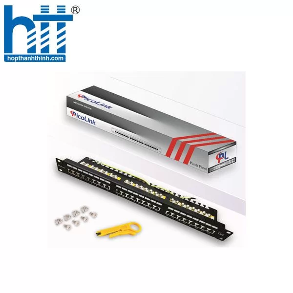 Hợp Thành Thịnh - Patch Panel Cat6 24 port 1U PicoLink