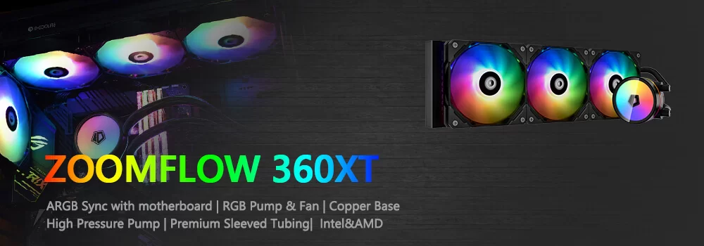 Tản nhiệt nước AIO ID-COOLING ZOOMFLOW 360-XT ARGB