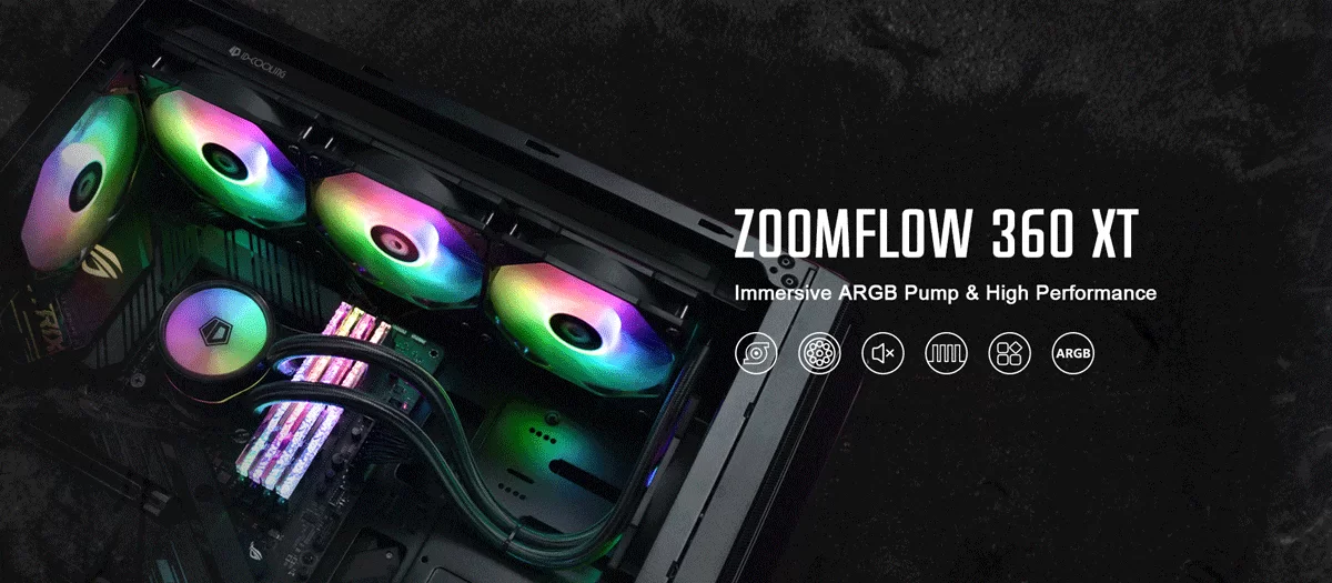 Tản nhiệt nước AIO ID-COOLING ZOOMFLOW 360-XT ARGB