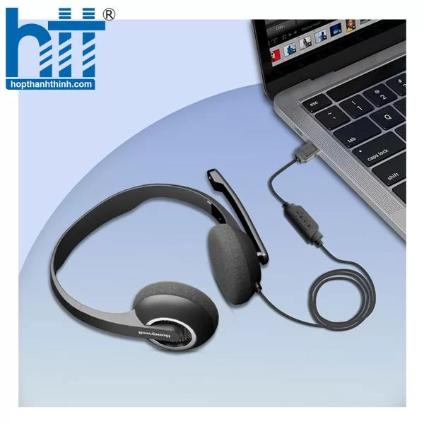 HTT - Tai nghe có dây Suono P40 (HC000601/AUD/WHP/BLK/USB)