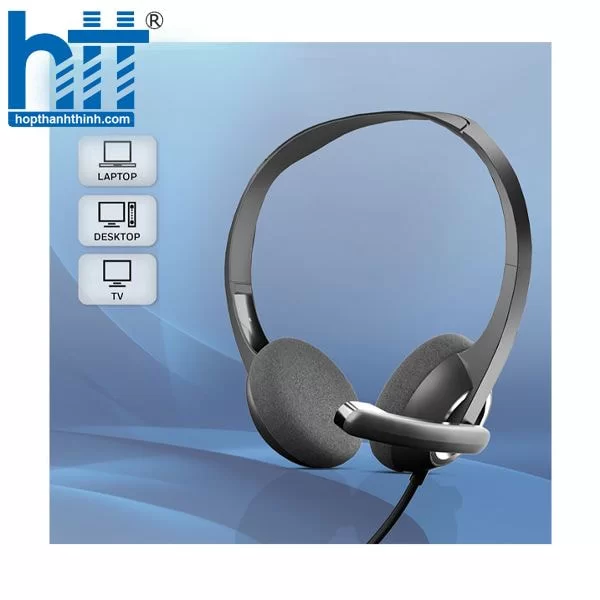 HTT - Tai nghe có dây Suono P40 (HC000601/AUD/WHP/BLK/USB)