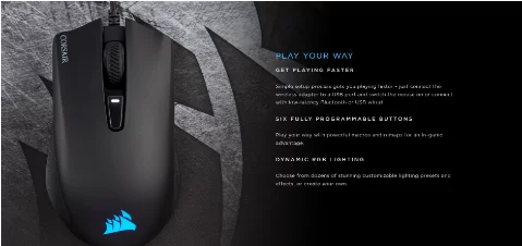 Chuột Corsair Harpoon RGB Wireless