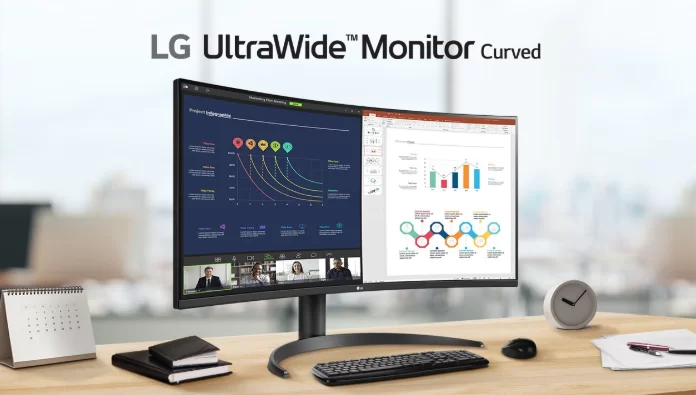 HTT - Màn Hình LG UltraWide 34WR55QK-B