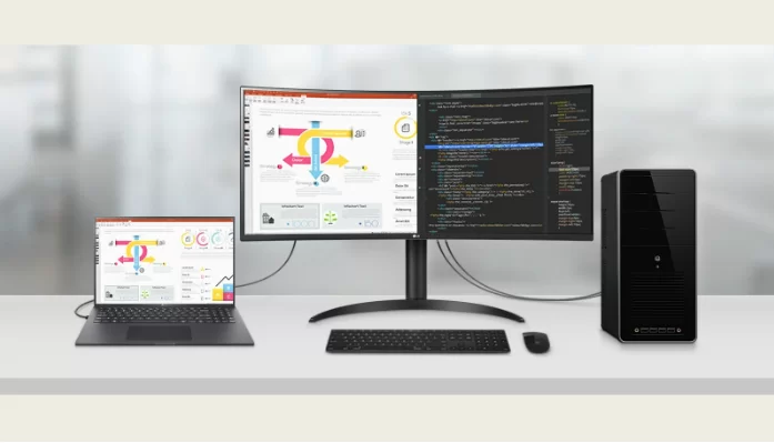 HTT - Màn Hình LG UltraWide 34WR55QK-B
